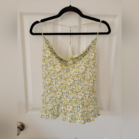 Astr The Label Lemon Print Tank NWT - Picture 3 of 10